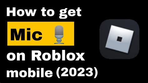 how to turn on microphone on roblox